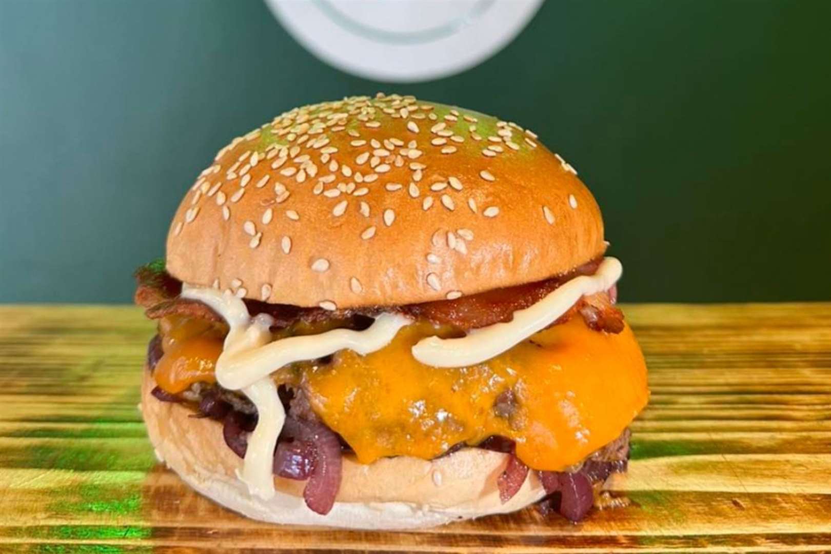 The Limitless burger is up against 15 others for the National Burger Awards. Photo: Please Sir! [IG]