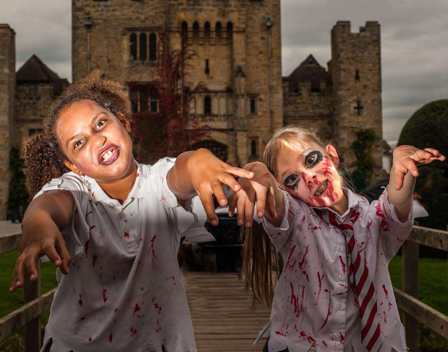 Hever Castle at Halloween