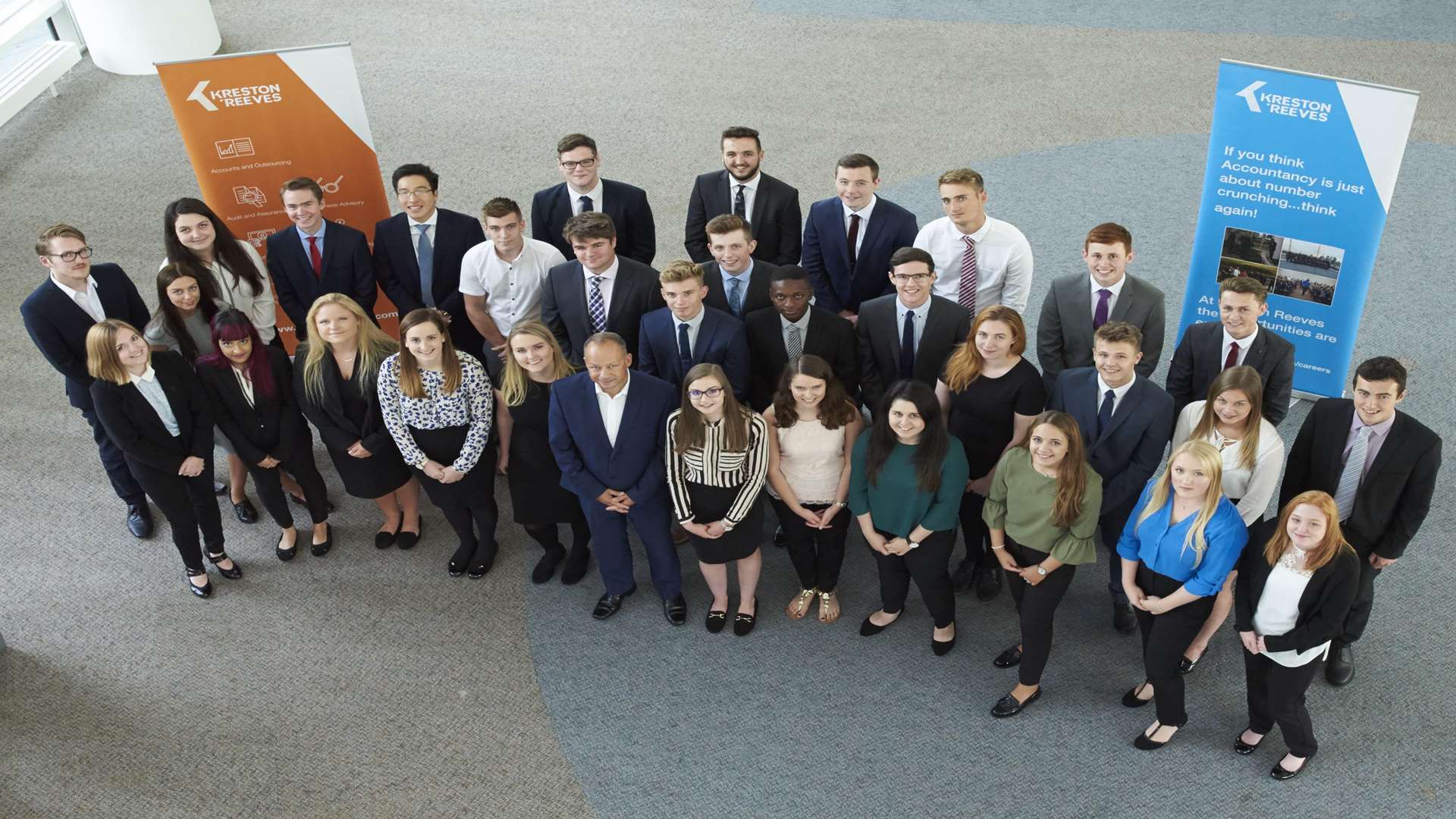 Kreston Reeves has hired a record 32 students and trainees