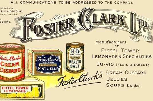 Foster Clark made a range of products in Maidstone