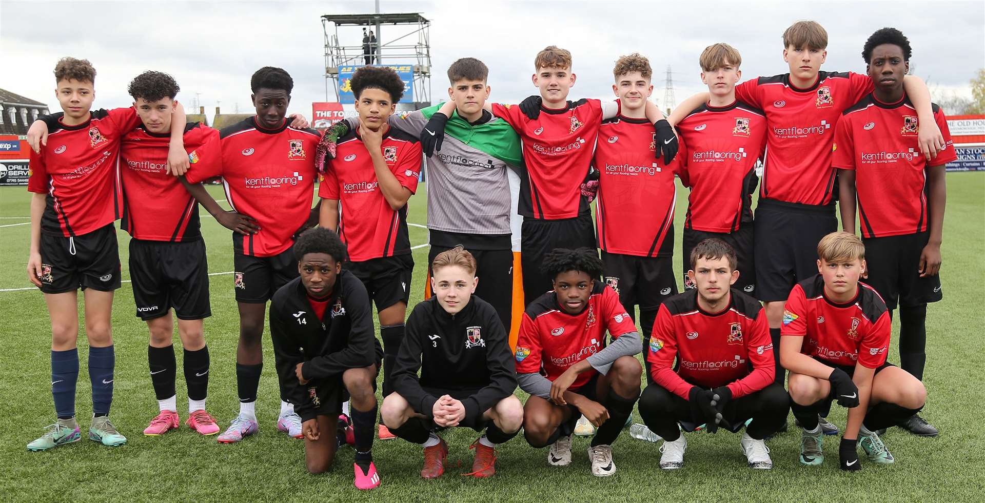 Rochester United - beaten by Ebbsfleet in the Kent Merit Under-15 Boys Plate Final. Picture: PSP Images