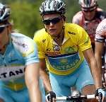 The main race favourite Alexandre Vinokourov. Picture courtesy OFFSIDE SPORTS PHOTOGRAPHY