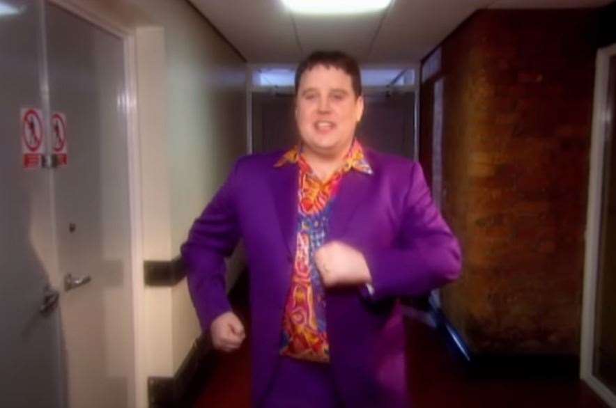 Peter Kay brought back the classic hit for a charity programme on the BBC Photo: Youtube