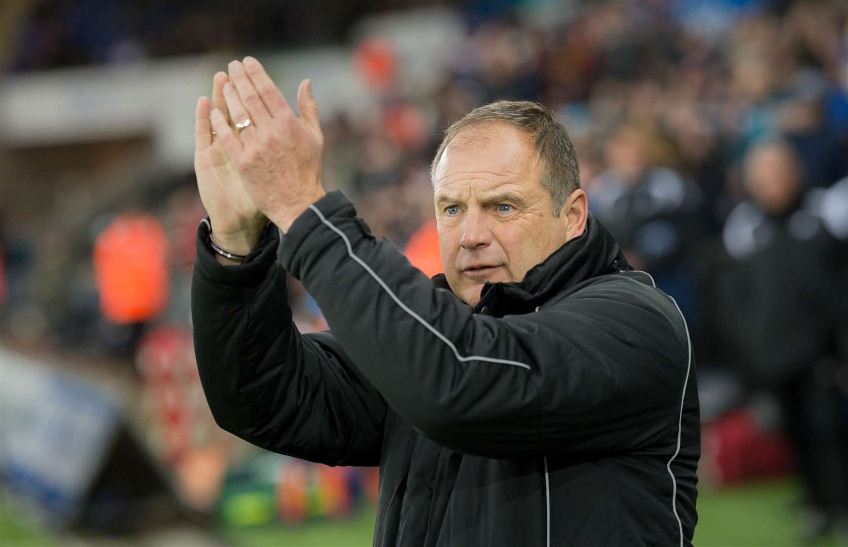 Steve Lovell enjoyed his time as Gillingham manager but left two games before the end of the season