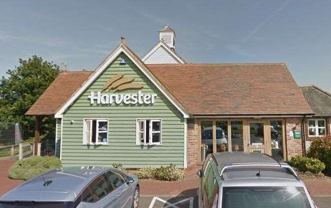 The Talmead Harvester in Margate Road, Herne Bay, is set to close. Picture: Google Maps