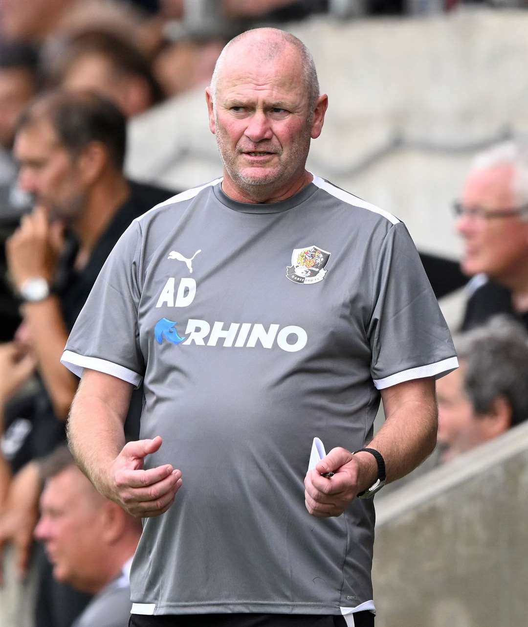 Alan Dowson's patience with under-performing players has run out Picture: Keith Gillard
