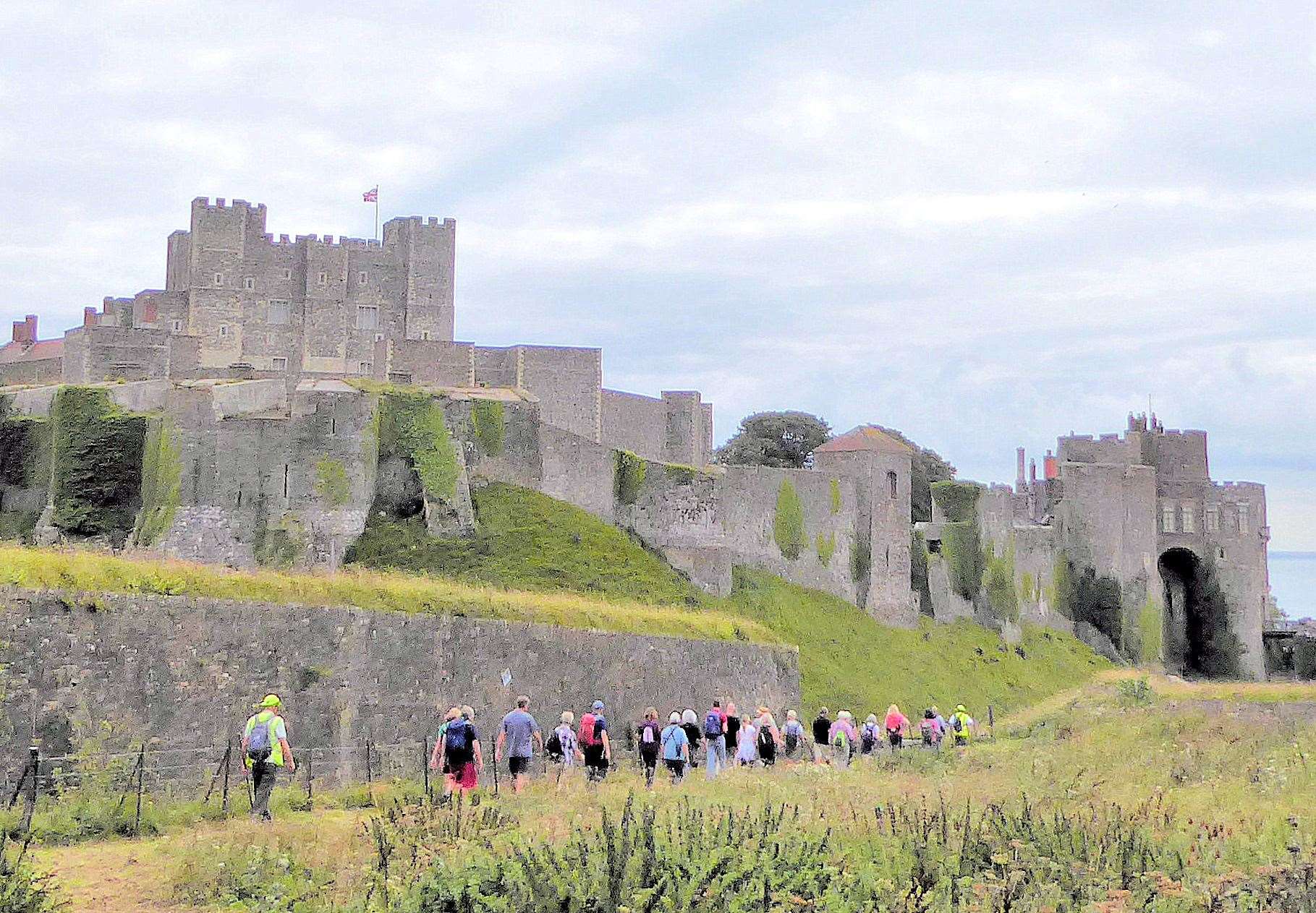 Dover Castle will not light up because it would require additional staff to help facilitate it