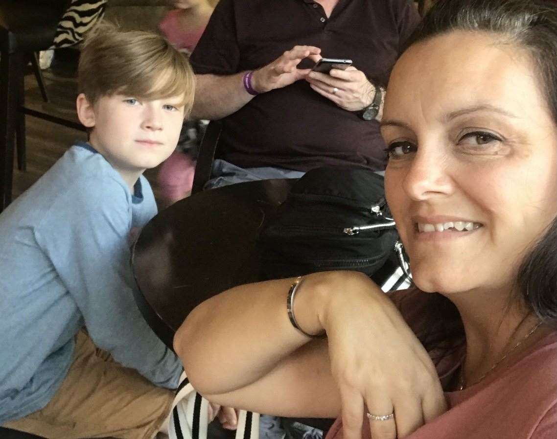 Lisa Macnally, from Meopham, says she has been left in the dark over travel arrangements for her autistic son Finley