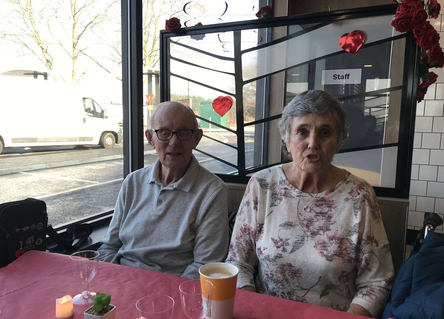 John and Mary Simpson have been going strong for 64 years