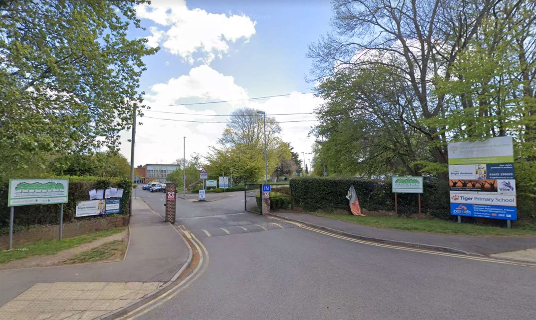 Two schools in Boughton Lane were forced to close on Thursday. Picture: Google
