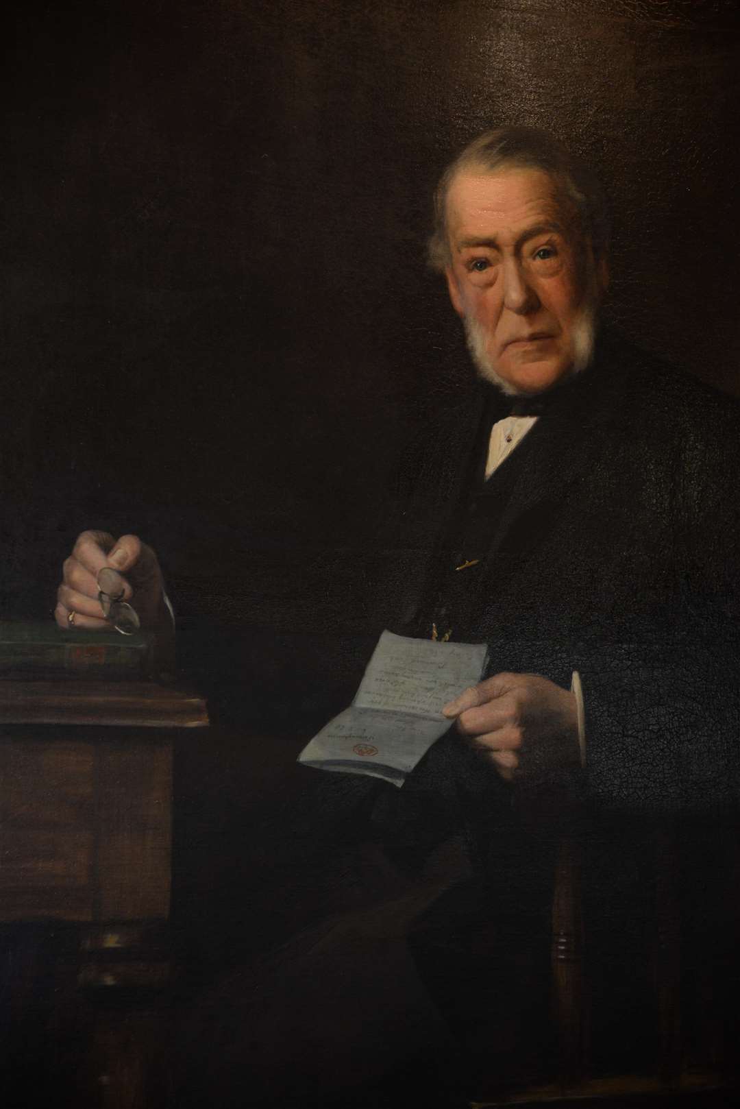 The portrait of George Payne in the council chamber in Swale House