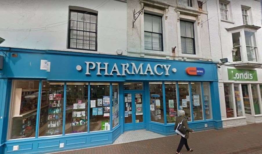 Clockwork Pharmacy in Deal High Street will administer vaccines at a date to be agreed (44077109)