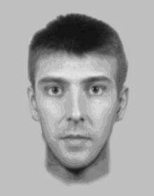 Computer-generated image of a man police want to identify as part of an investigation into an attempted accosting in Gravesend