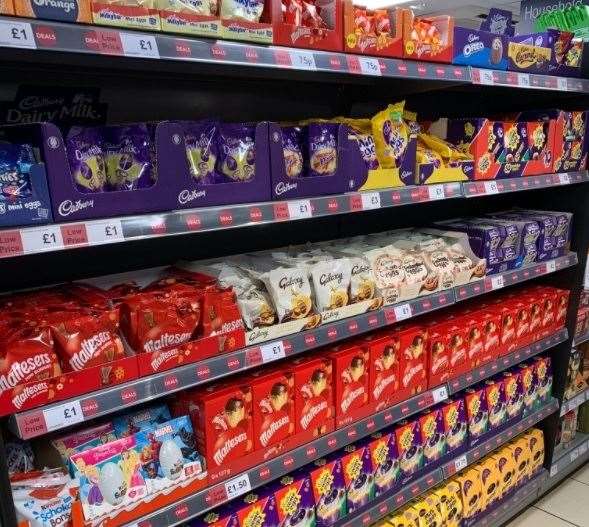 Could you cut back on the sweets and chocolate before Easter?