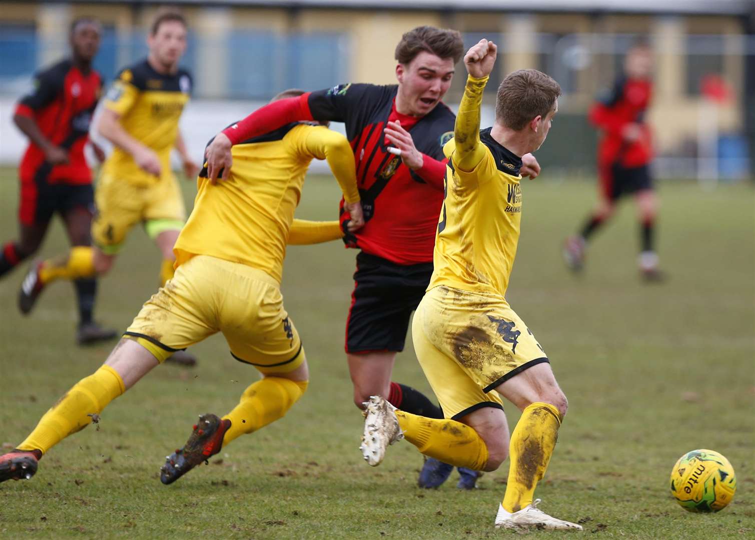 Roman Campbell has made a flying start to his spell at Sittingbourne Picture: Andy Jones