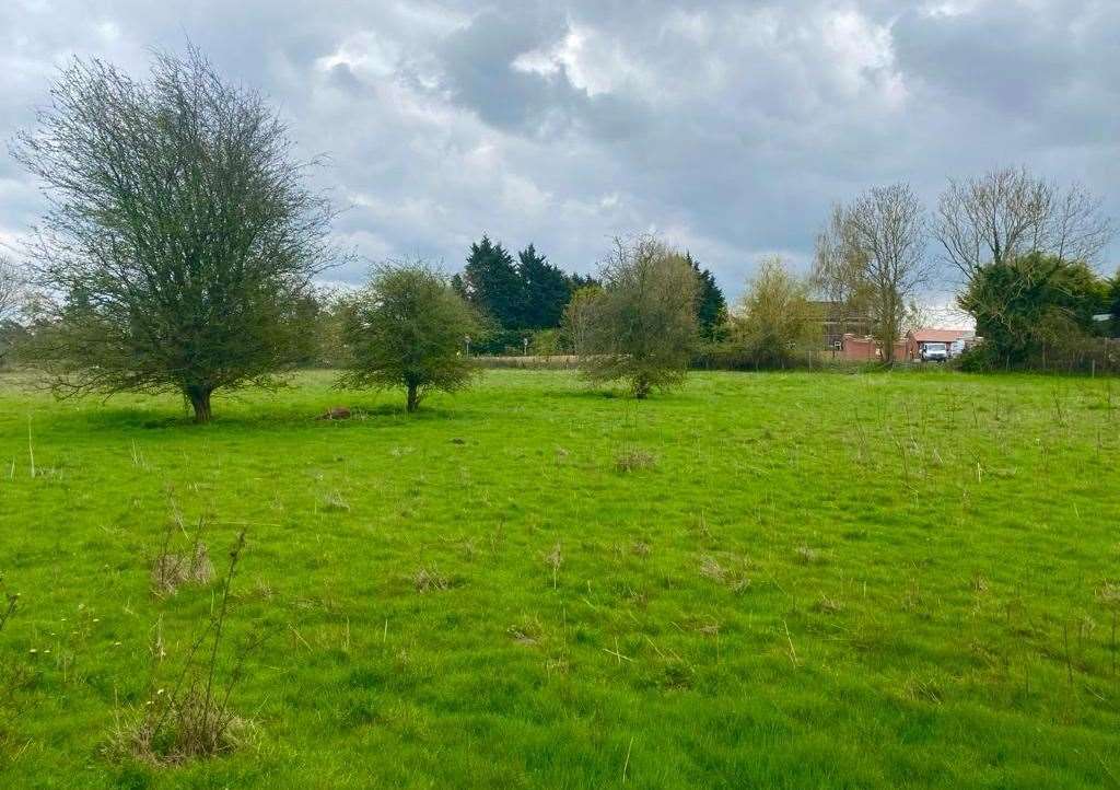 How the 1.1-acre site off the A252 currently looks. Picture: Keith Wilson