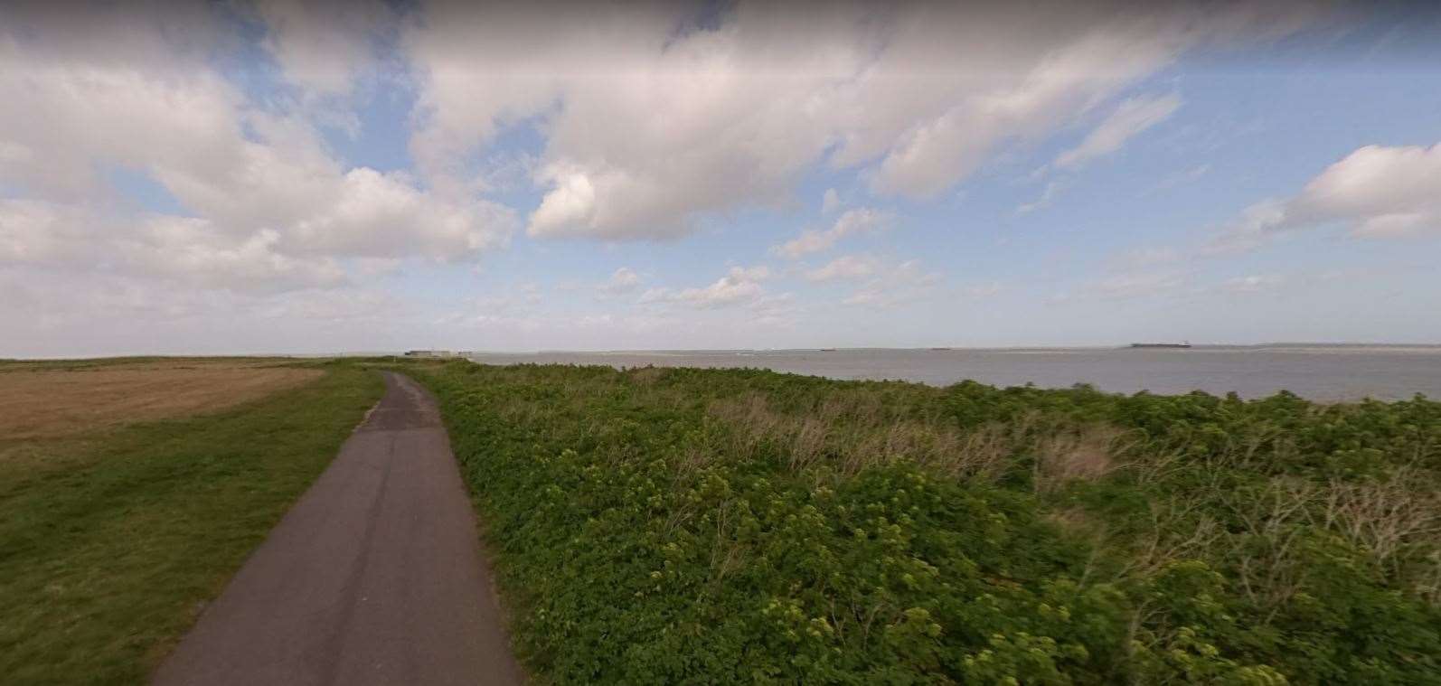 Beau fell from Prince's Walk in Broadstairs yesterday. Picture: Google