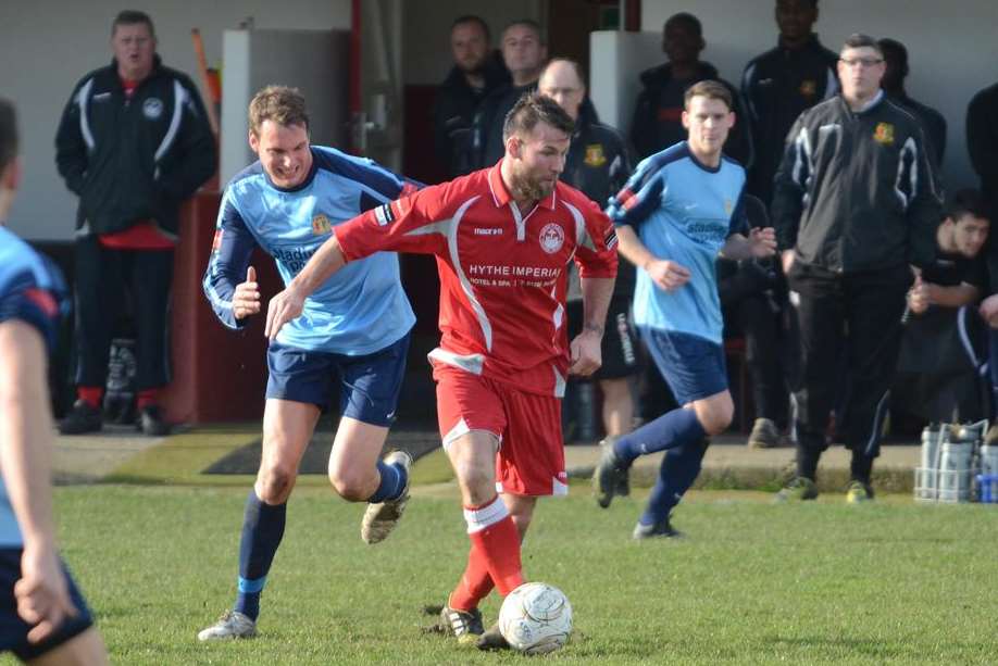 Hythe's Craig Thompson Picture: Gary Browne