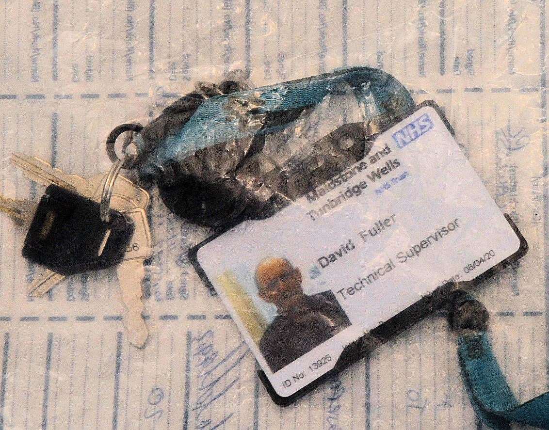 Necrophiliac and murderer David Fuller's Maidstone and Tunbridge Wells NHS Trust security pass