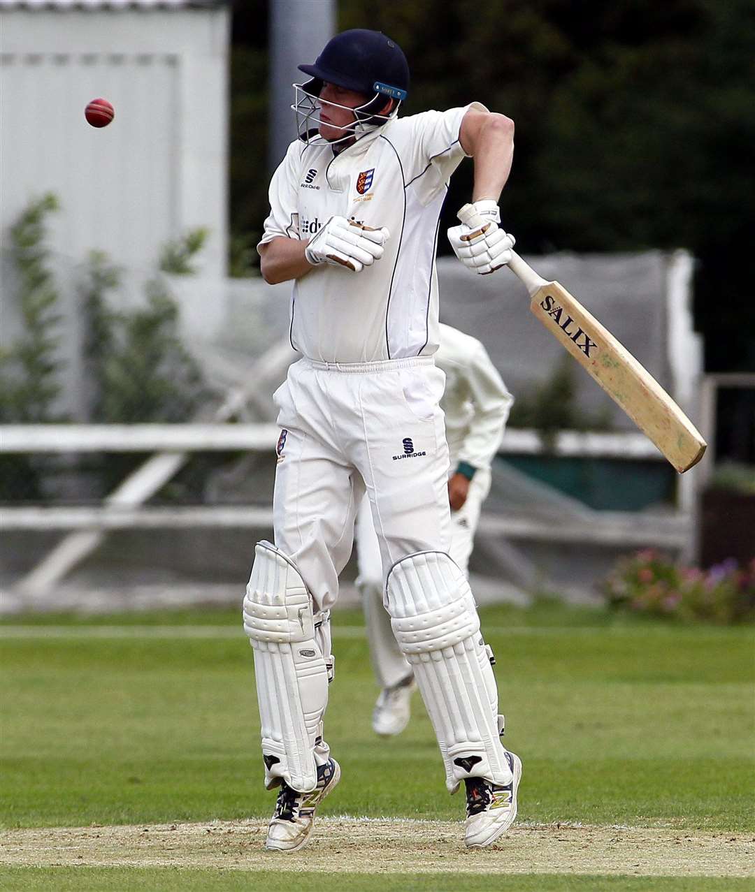 Sandwich captain Jan Gray enjoys his cricket win or lose. Picture: Sean Aidan