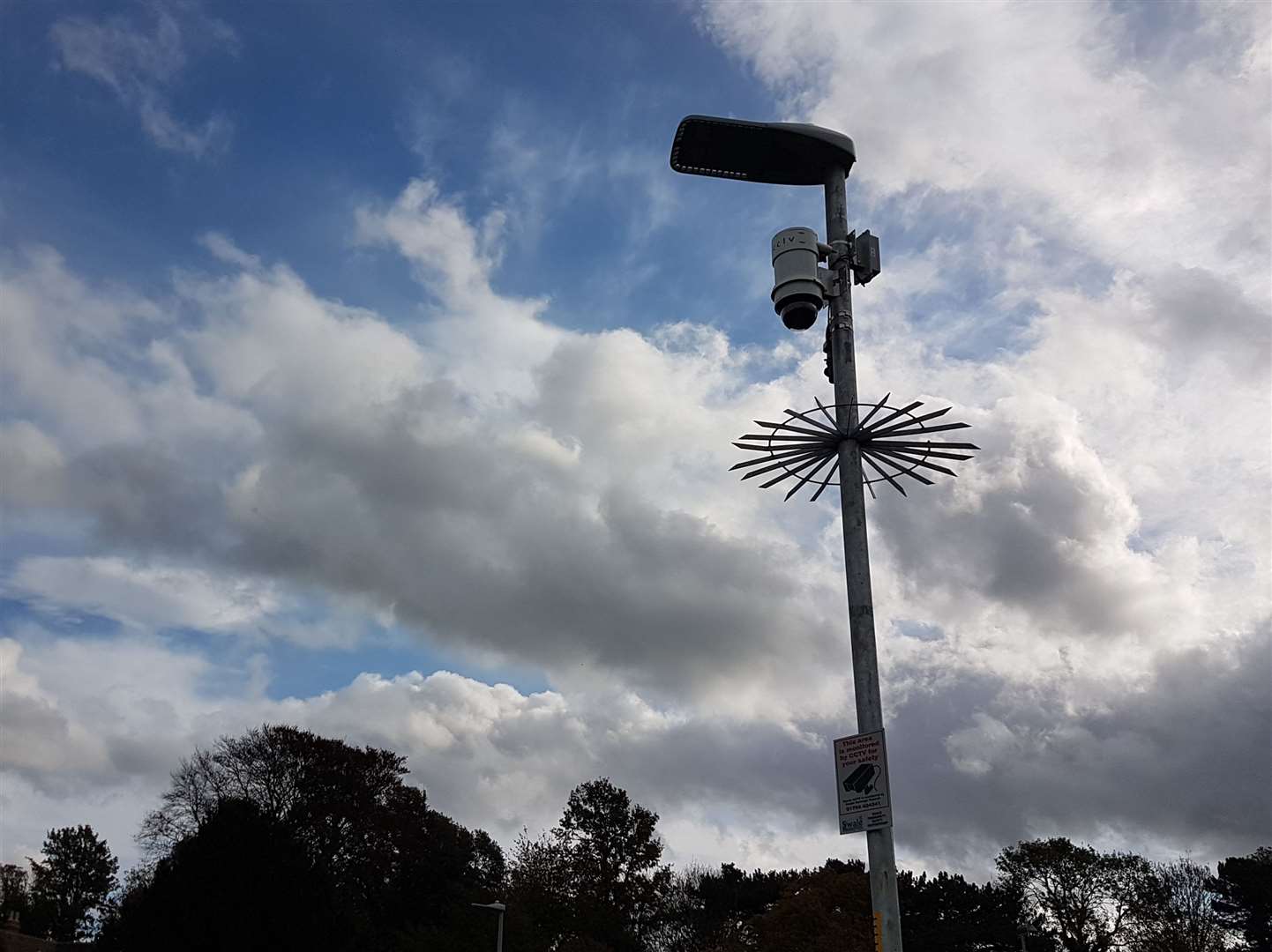 A CCTV camera has been installed at Faversham Rec