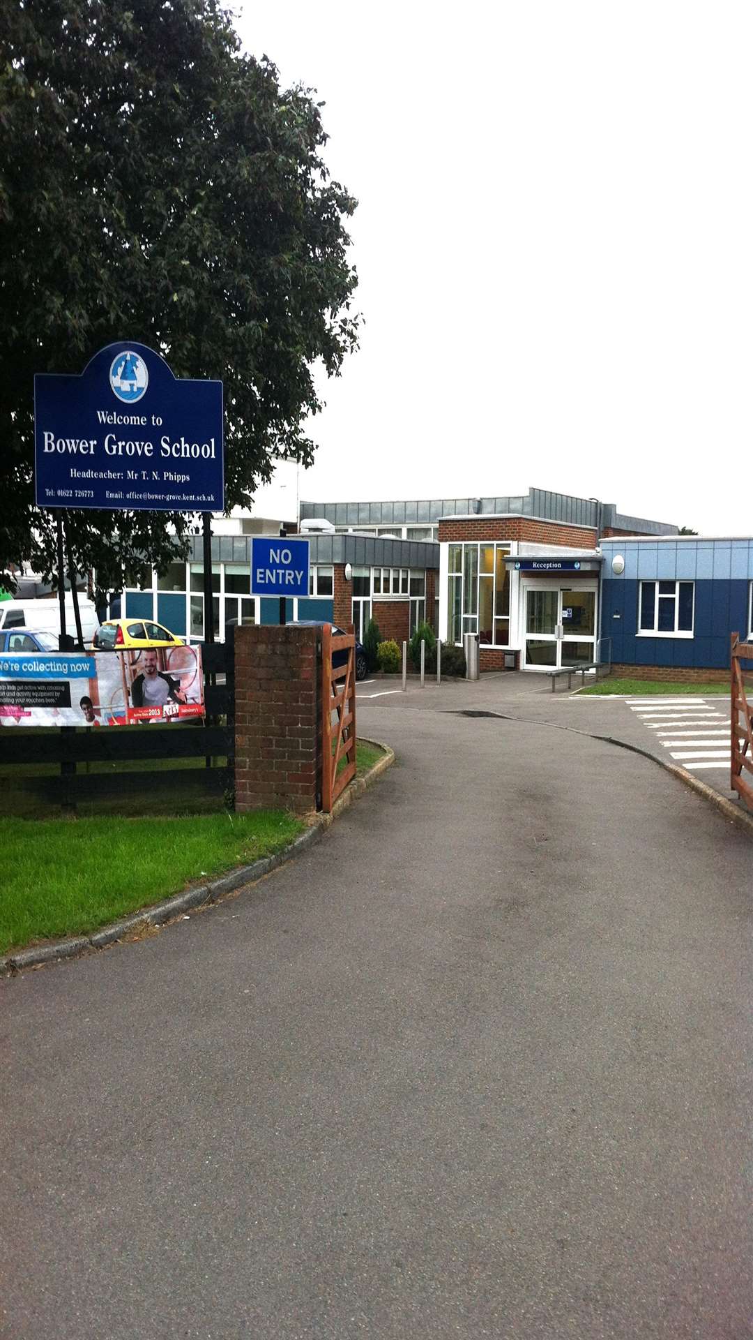 Bower Grove School is in Fant Lane, Maidstone