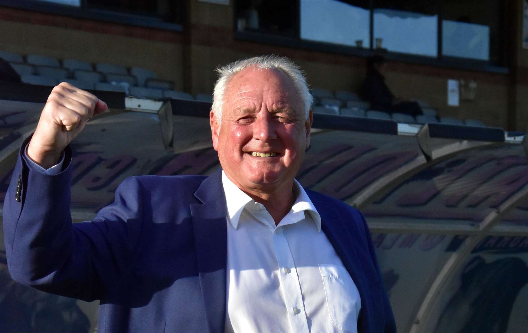 Folkestone manager Neil Cugley. Picture: Randolph File