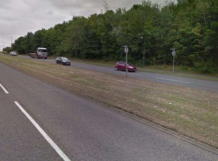 Crash took place on Four Elms Hill on the A228 at Chattenden Picture: Google