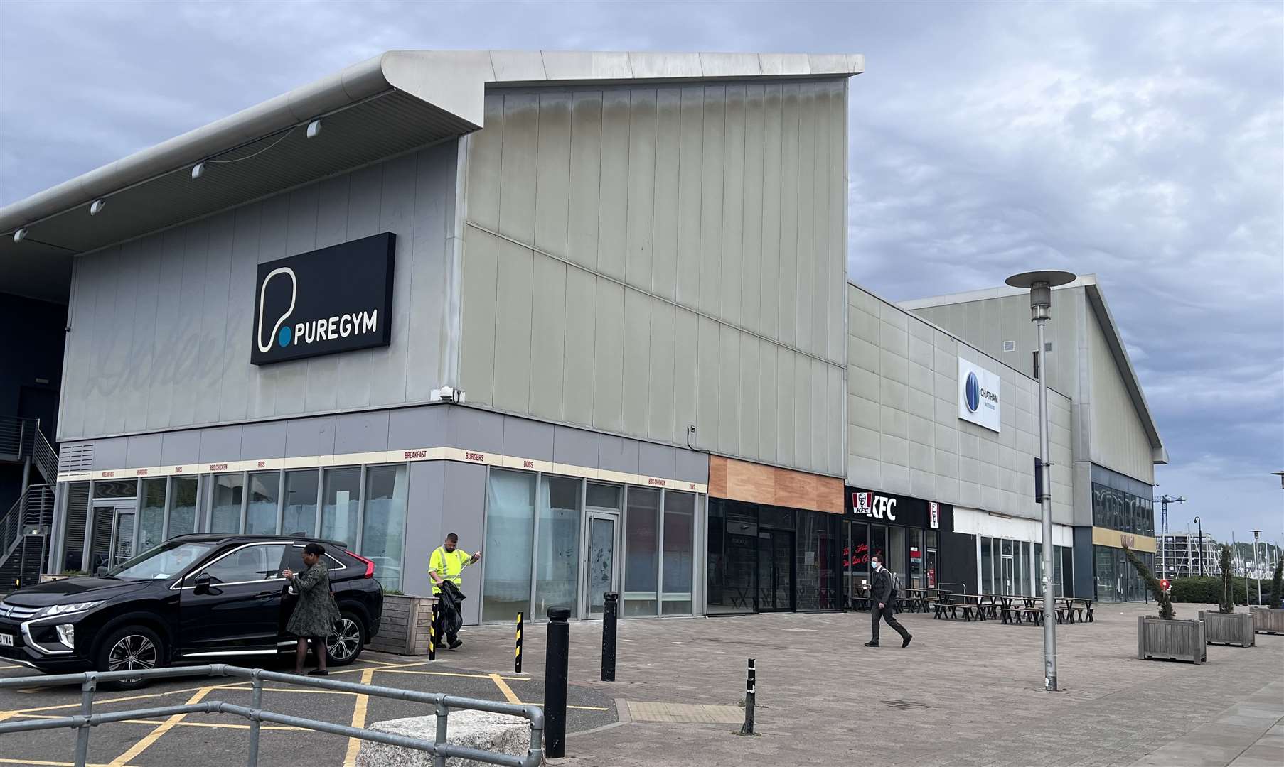 The new shops will take over the former Friendly Phil's restaurant, at Chatham Waterside
