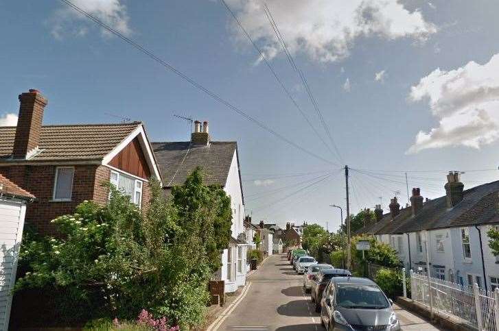 Firefighters have tackled a blaze in Island Wall, Whitstable. Pic: Google Street View (21922401)