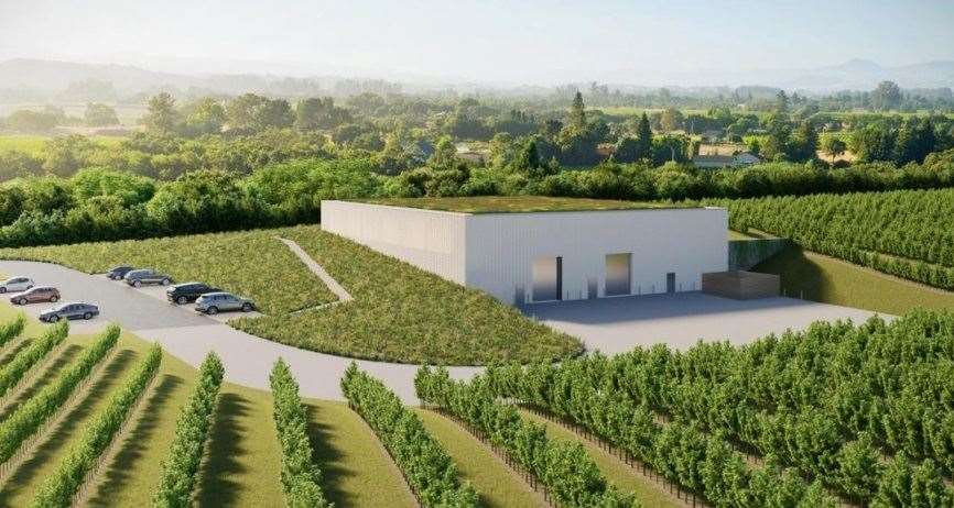 A large winery co-run by Tattinger is opening nearby