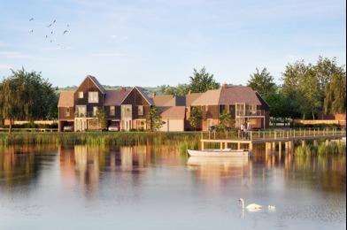 Plans for new homes at Conningbrook Lakes