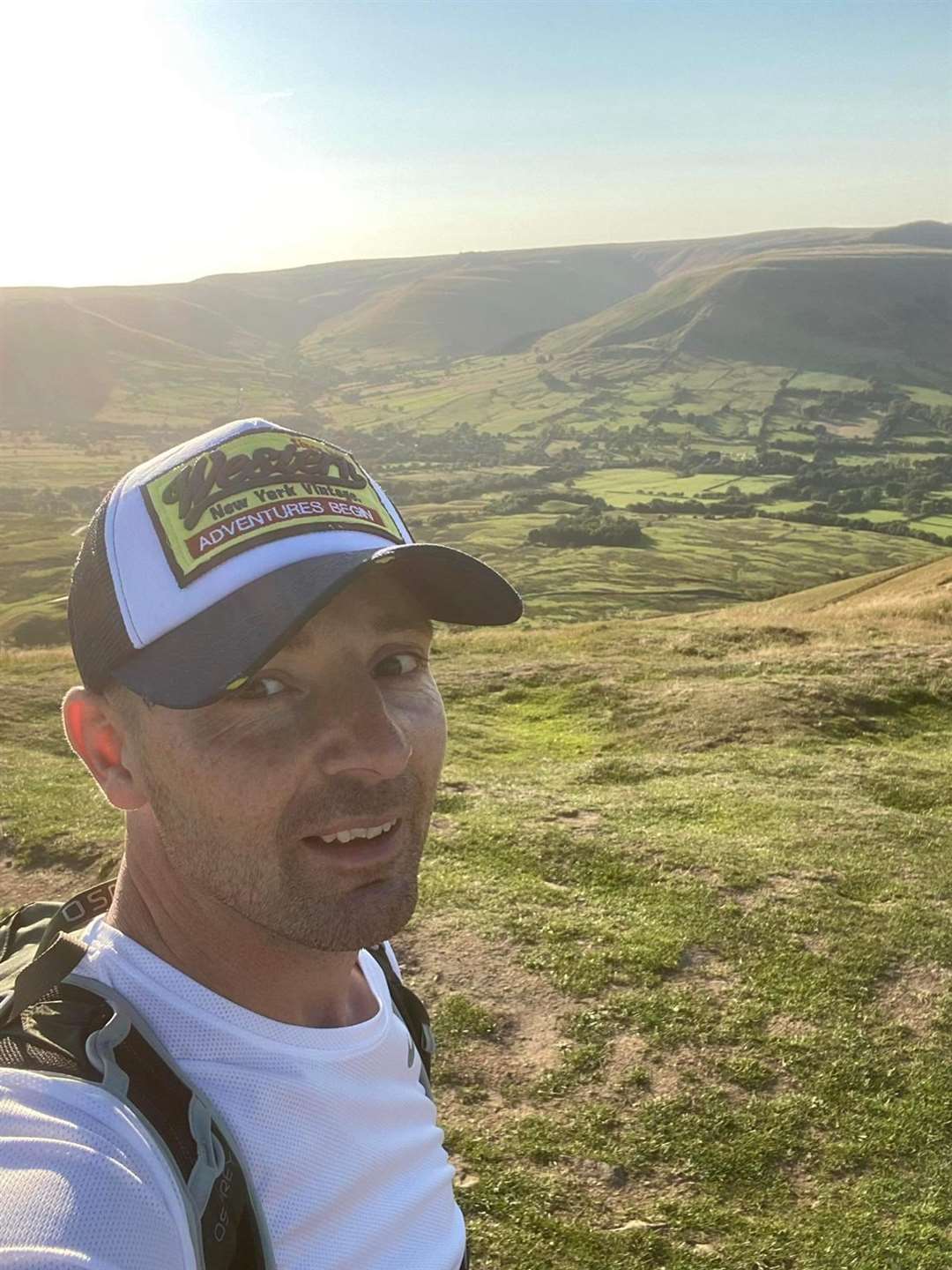 Hiker Keith Jones from Sheerness hopes to raise £10k Pictures: Keith Jones