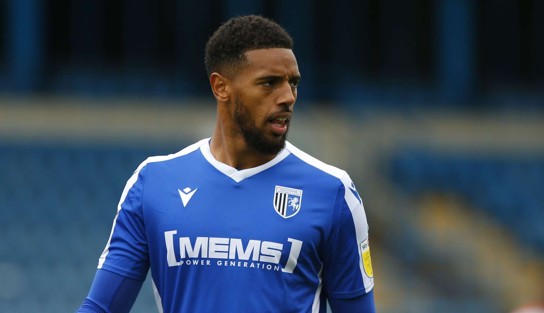 Vadaine Oliver scored twice for the Gills on Wednesday night. Picture: Barry Goodwin