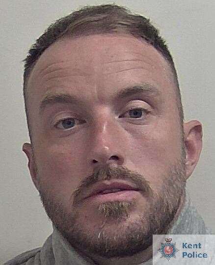 Ben Freeman, 37, was jailed. Picture: Kent Police