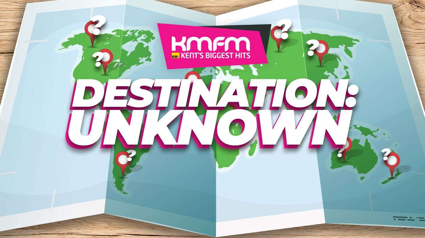 Chelsea Bennett has been named as the first winner of the kmfm 'Destination: Unknown' competition