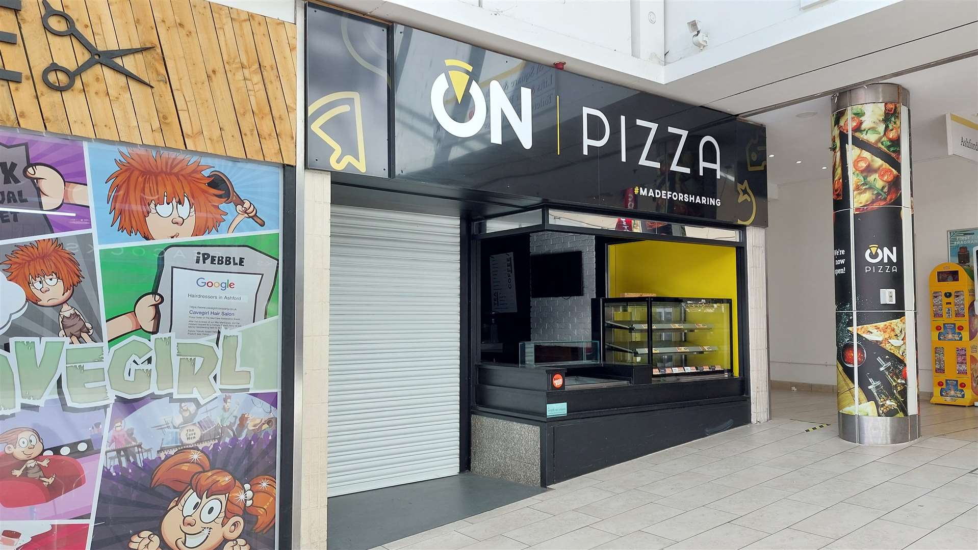 On Pizza was based by County Square’s Tufton Street entrance