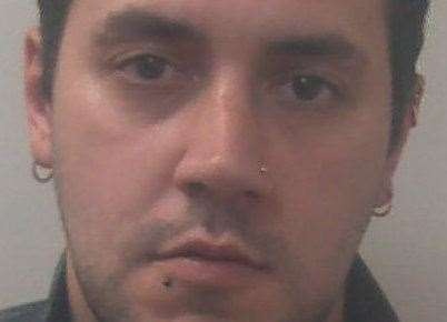 Christopher Green, from Maidstone, was jailed for four years for the assault. Picture: Kent Police