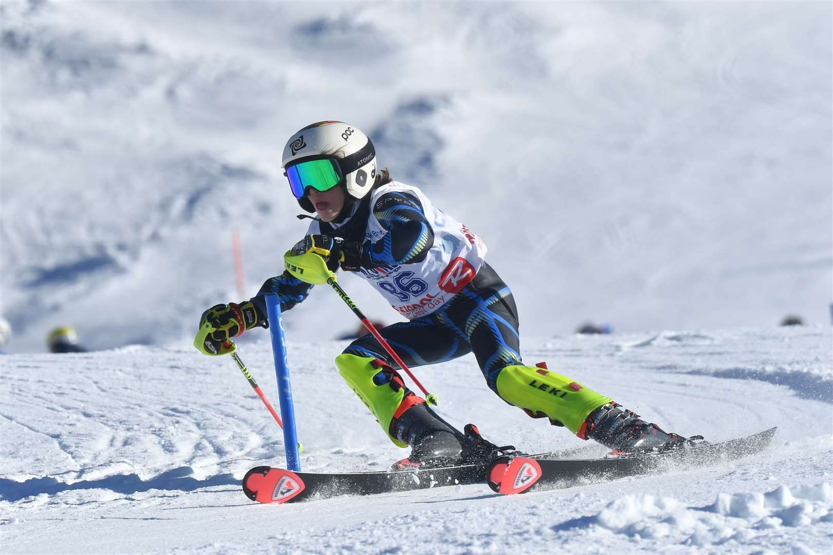 Austin Scott, of Tenterden, in full flight on the ski slopes Picture: Alternative Sports Media