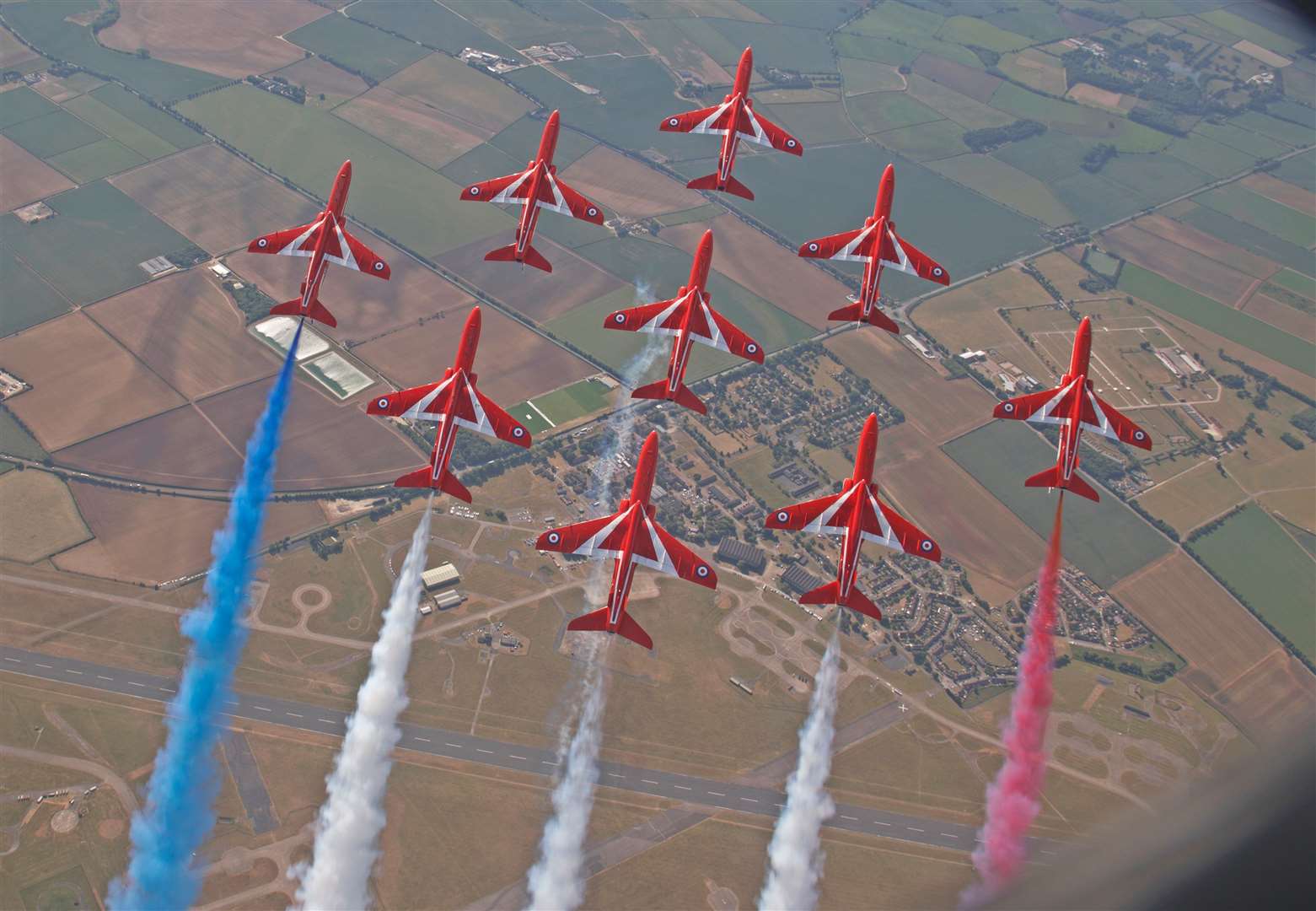 The Red Arrows will hopefully be a fitting finale to the Battle of Britain airshow