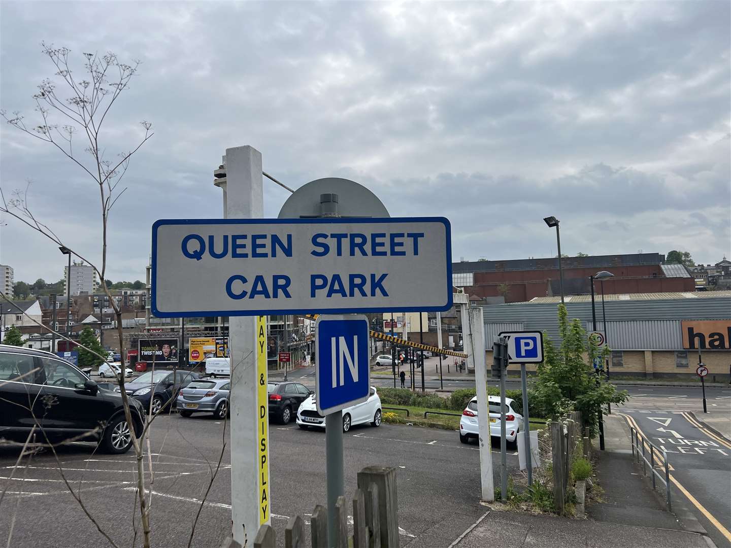 The Queen Street car park in Chatham