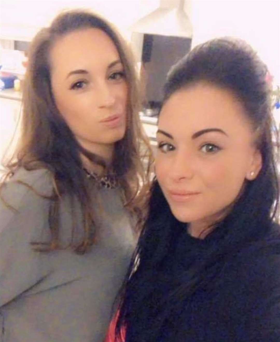 Gemma with her sister Kirsty