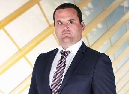 JD O'Brien was fired in last night's episode of The Apprentice. Picture: BBC