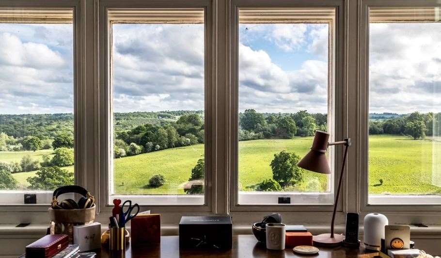 Take in the view while you work from your home office. Picture: Hamptons