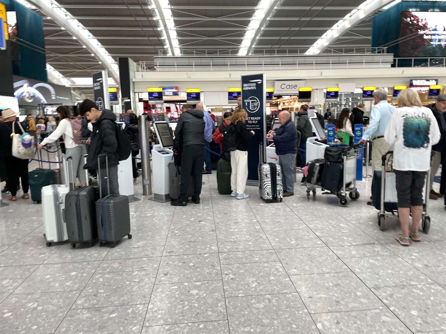 Passengers stuck in the UK and abroad described their frustration, as some had no idea when or how they would get to their destination (Jordan Pettitt/PA)