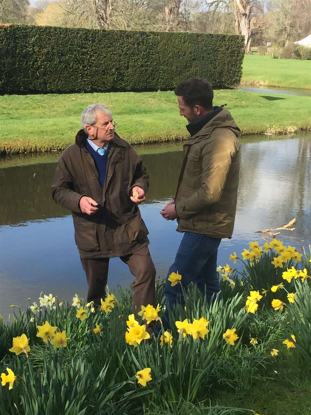 Gardeners World was filmed at the castle in 2018. Picture: Hever Castle and Gardens