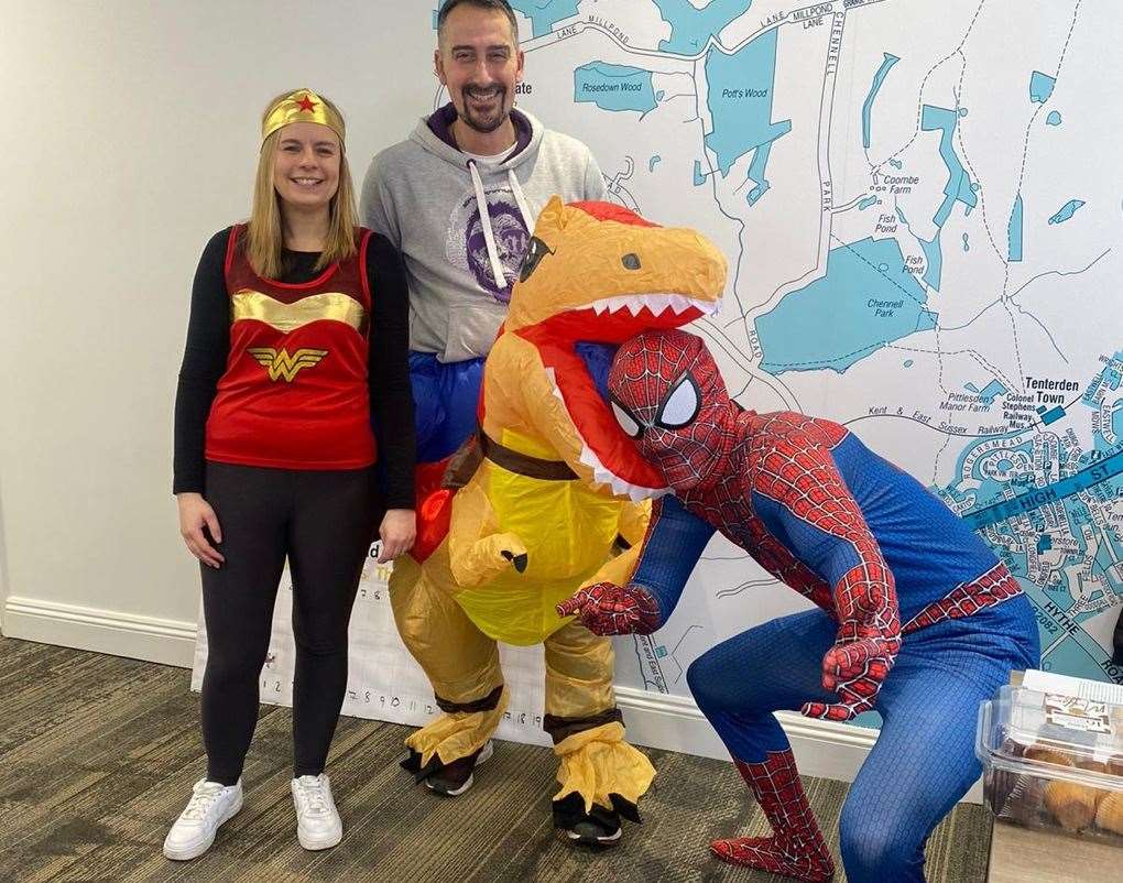 Everyone was a superhero at the first Wards charity day of the year