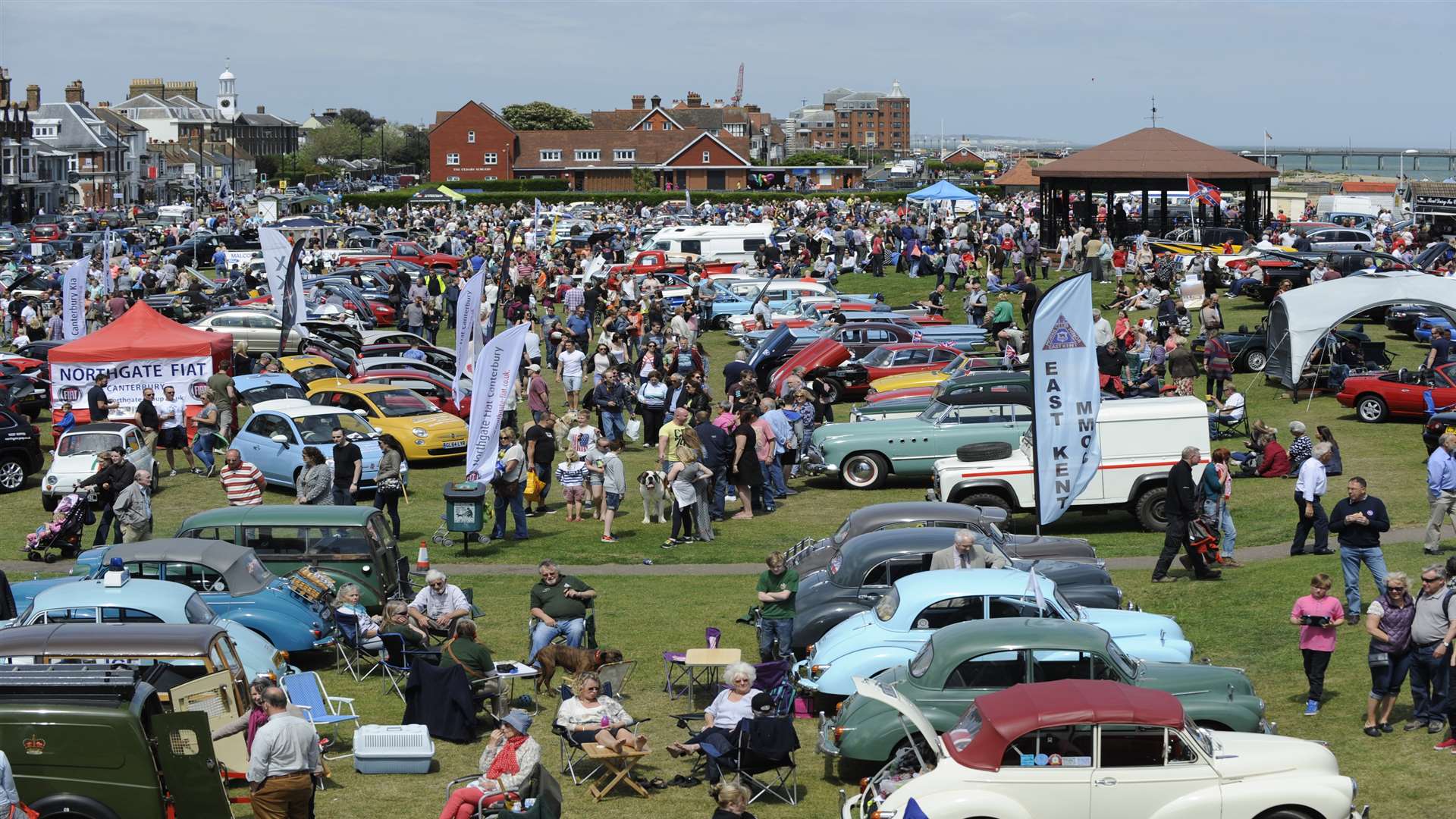 Walmer Green will host the Classic Motor Show tomorrow (Saturday) with live music