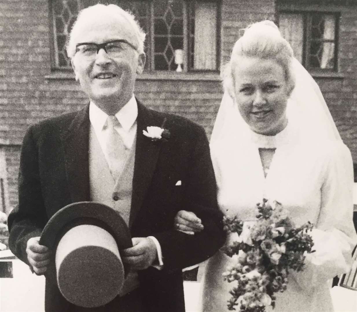 Suzanne Jee with her dad