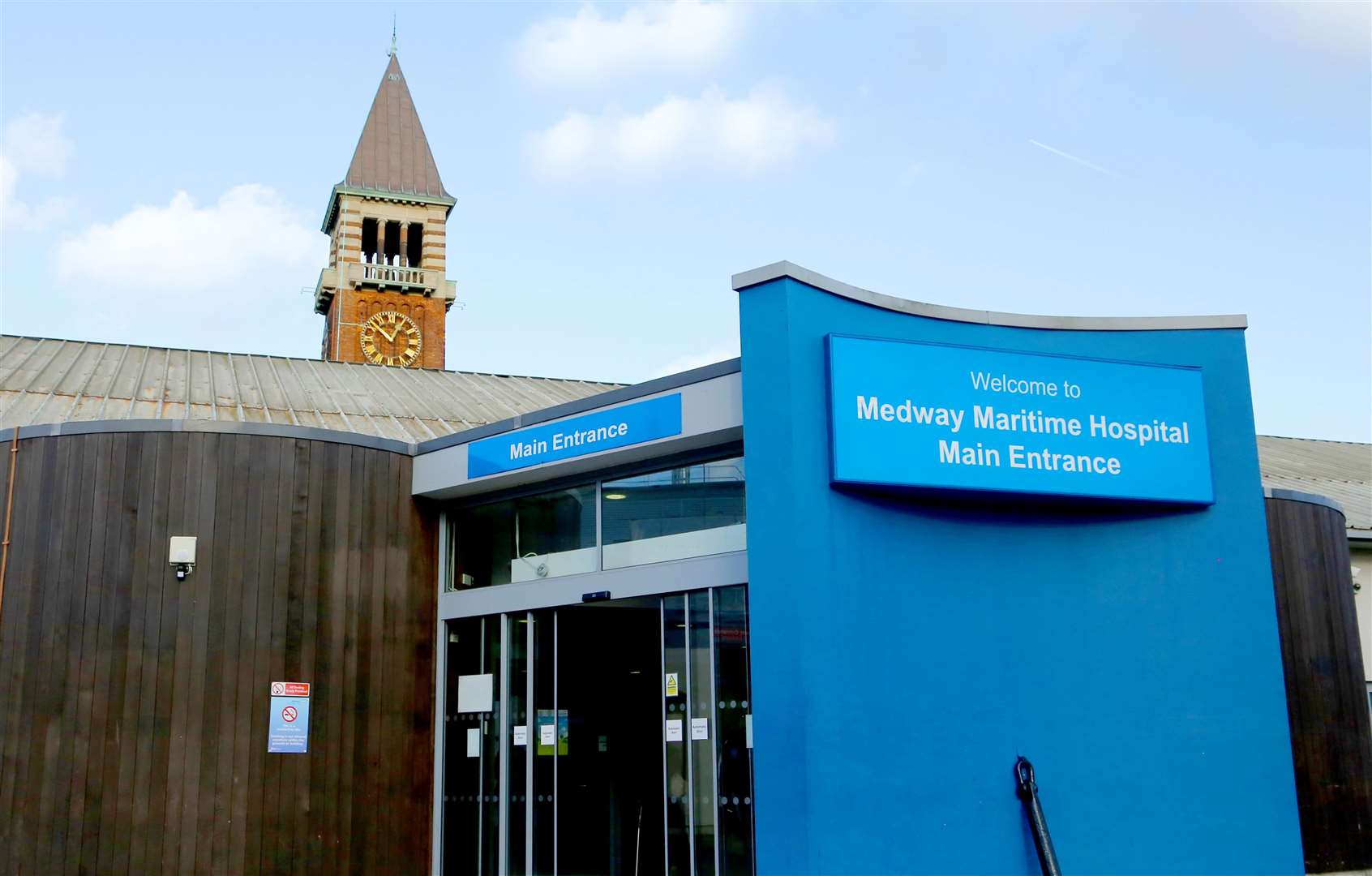 Medway Maritime Hospital recorded a fall in the number of breastfeeding mothers